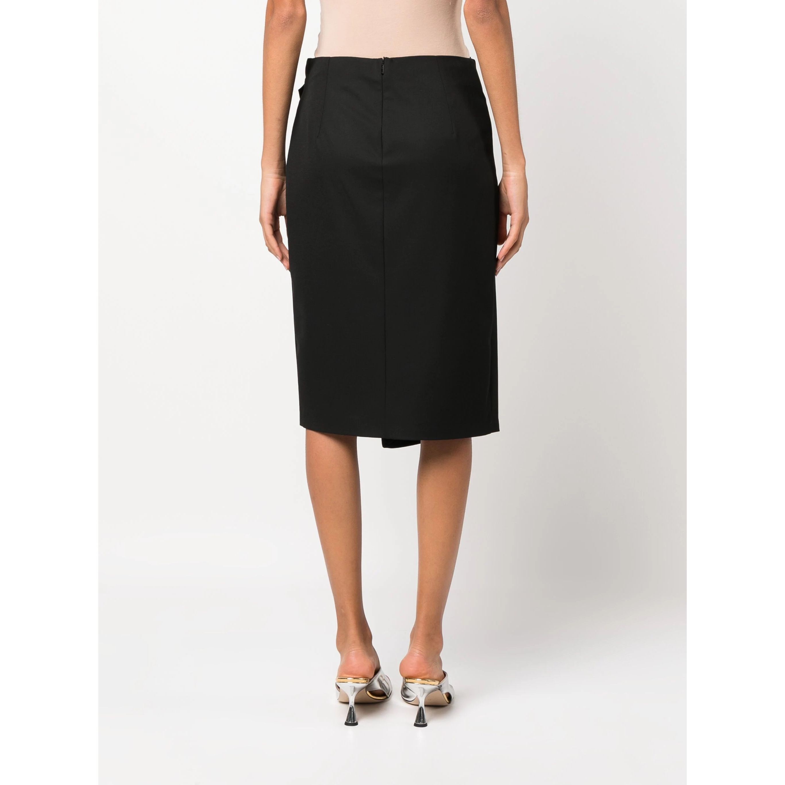 PINKO Midi sijonas moterims, Juoda, Fantasia skirt 2