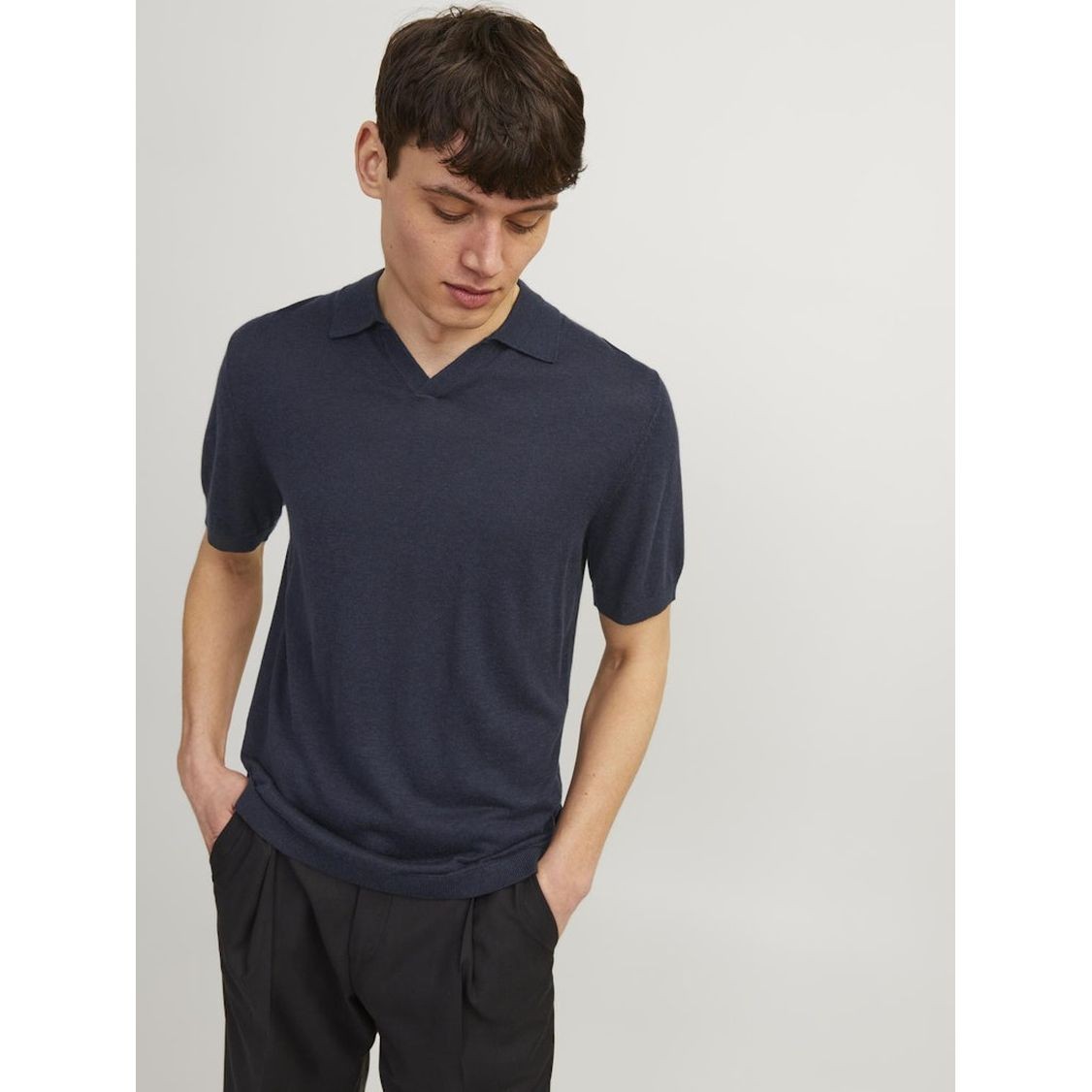 JACK & JONES Megztinis vyrams, Mėlyna, Jprccigor pullover 6