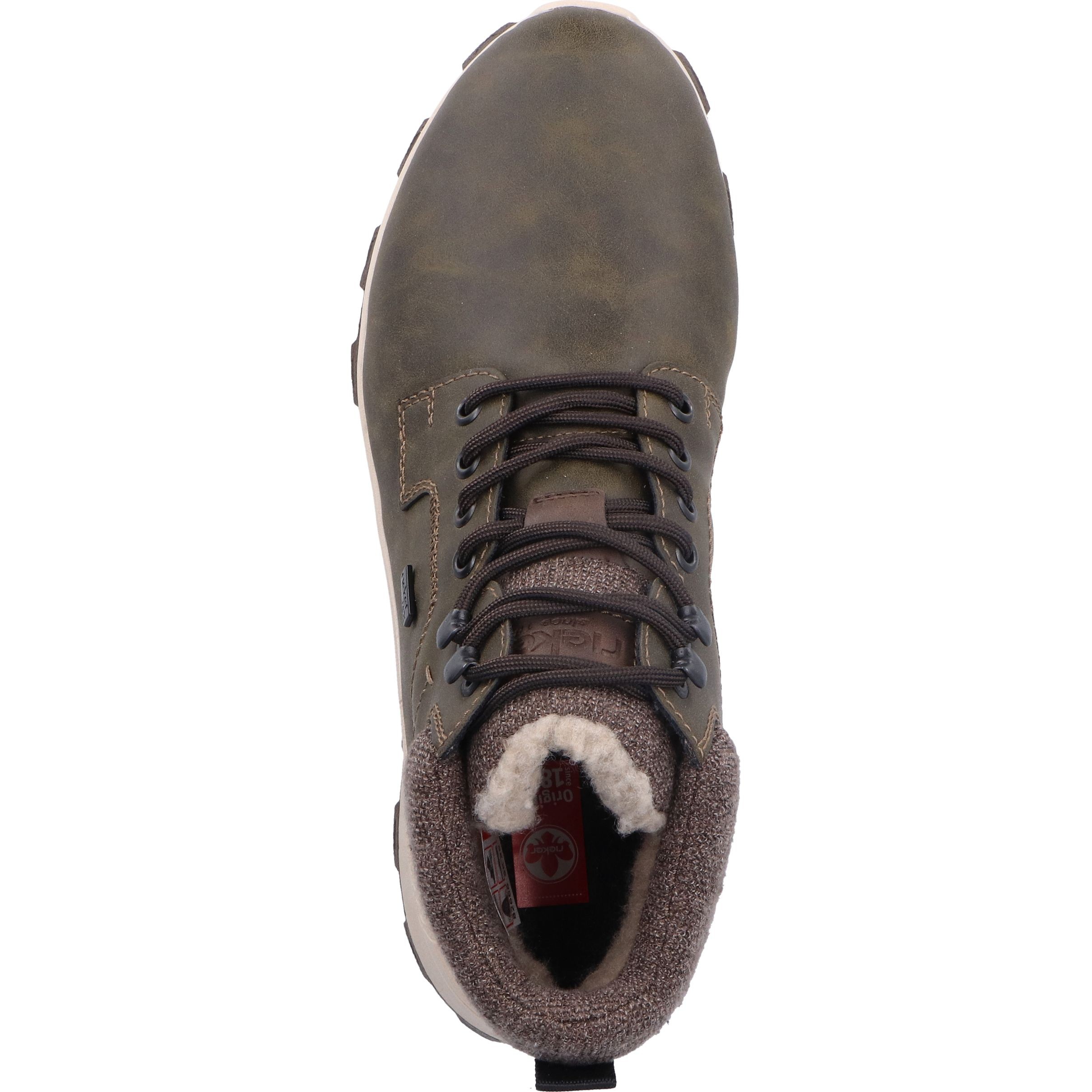 RIEKER Aulinukai vyrams, Žalia, Men's boots 8