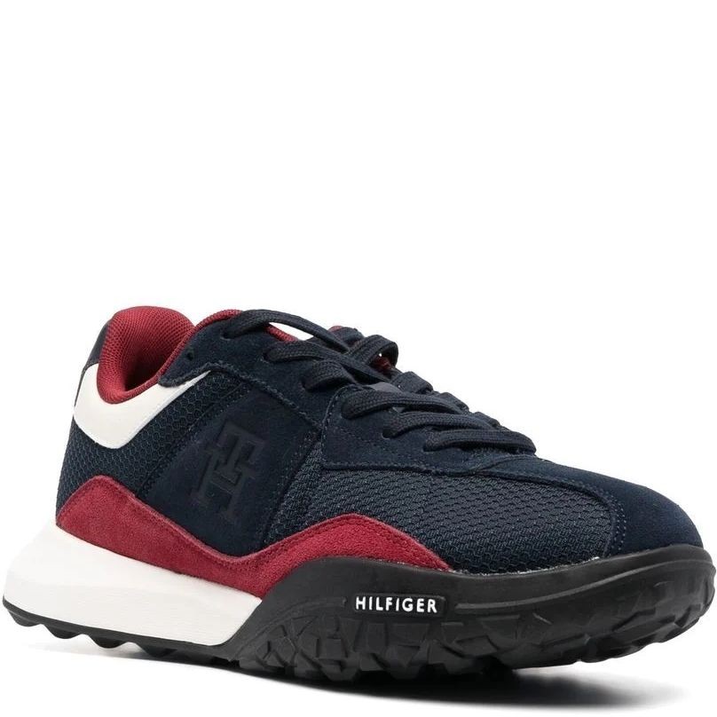 TOMMY HILFIGER Sportiniai bateliai vyrams, Mėlyna, RETRO MIX 1