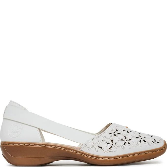 RIEKER Loaferiai moterims, Balta, Loafers 2