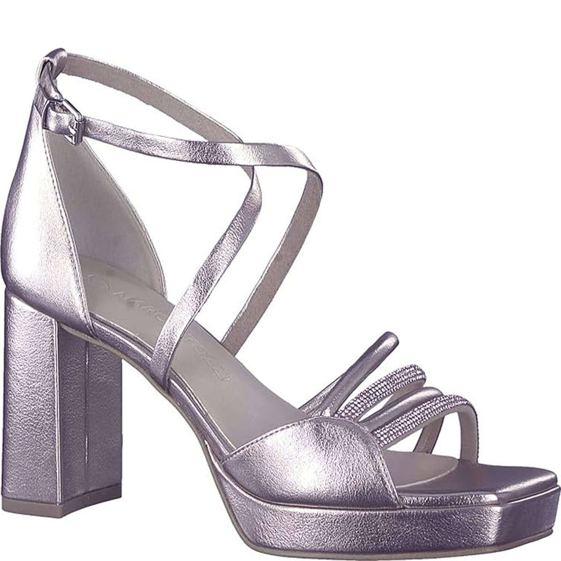 MARCO TOZZI Basutės moterims, Violetinė, SANDALS 1