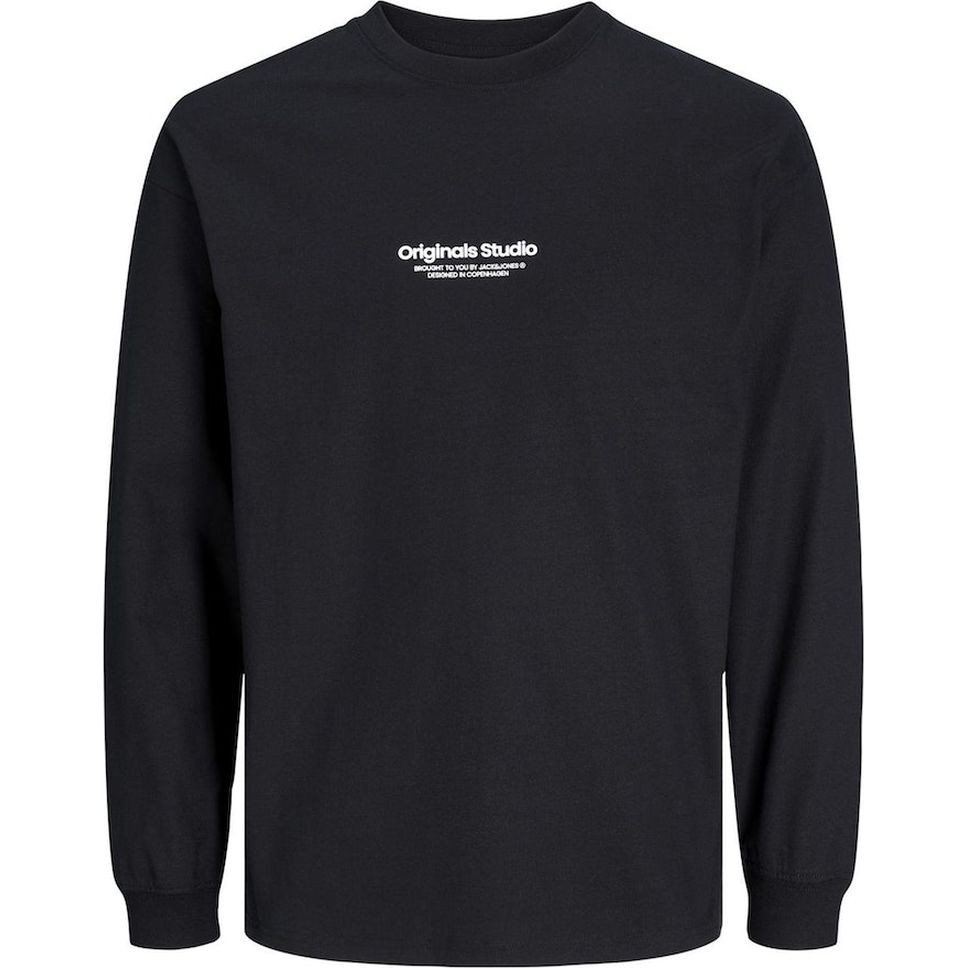 JACK & JONES Marškinėliai vyrams, Juoda, Jorvesterb t-shirts 1