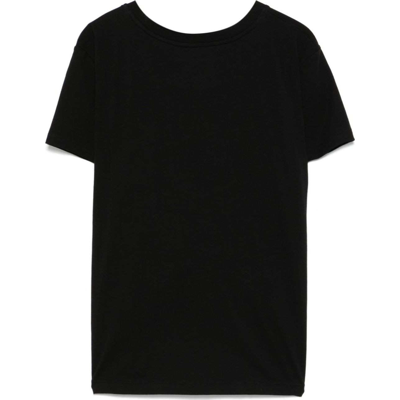 DKNY Marškinėliai trump. rankovėmis moterims, Juoda, Rhinestone stripe lo 2