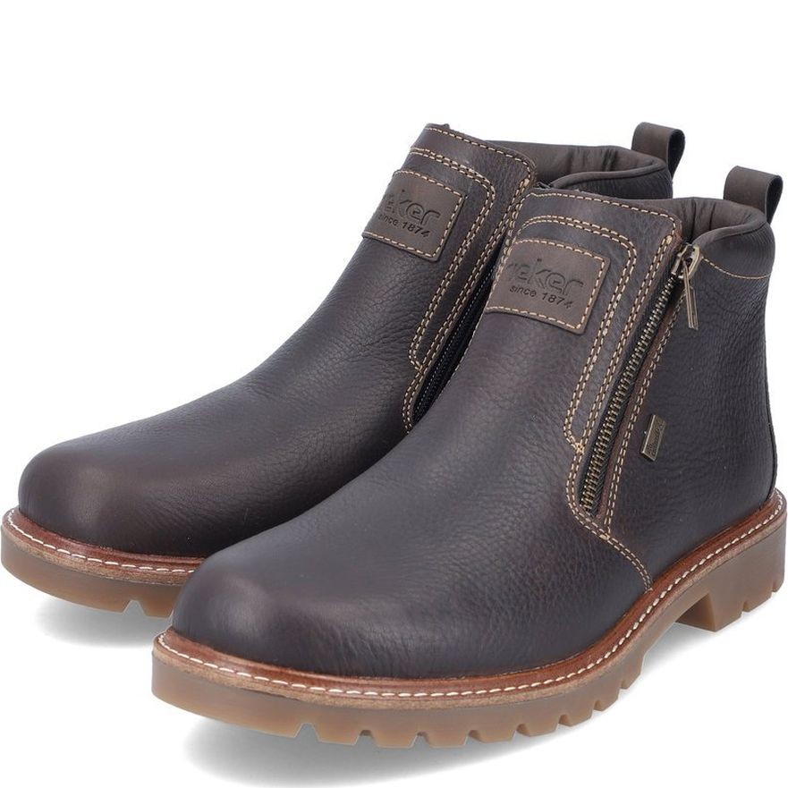 RIEKER Aulinukai vyrams, Ruda, BOOTIES 7