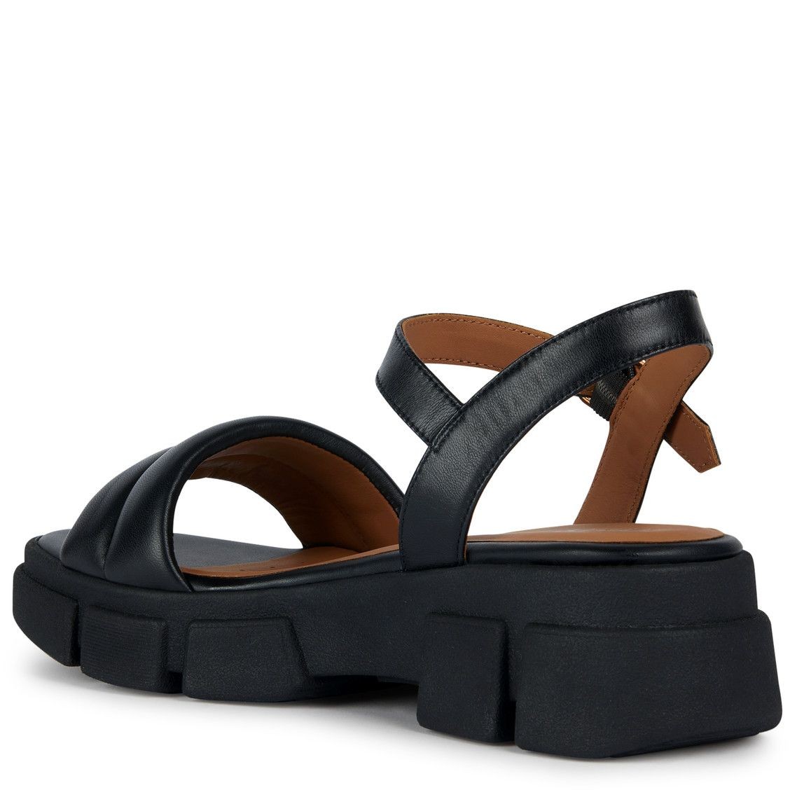 GEOX Basutės moterims, Juoda, LISBONA SANDALS 3