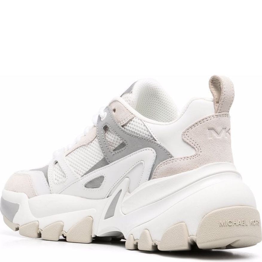 MICHAEL KORS Sportiniai bateliai vyrams, Balta, Nick trainers 3