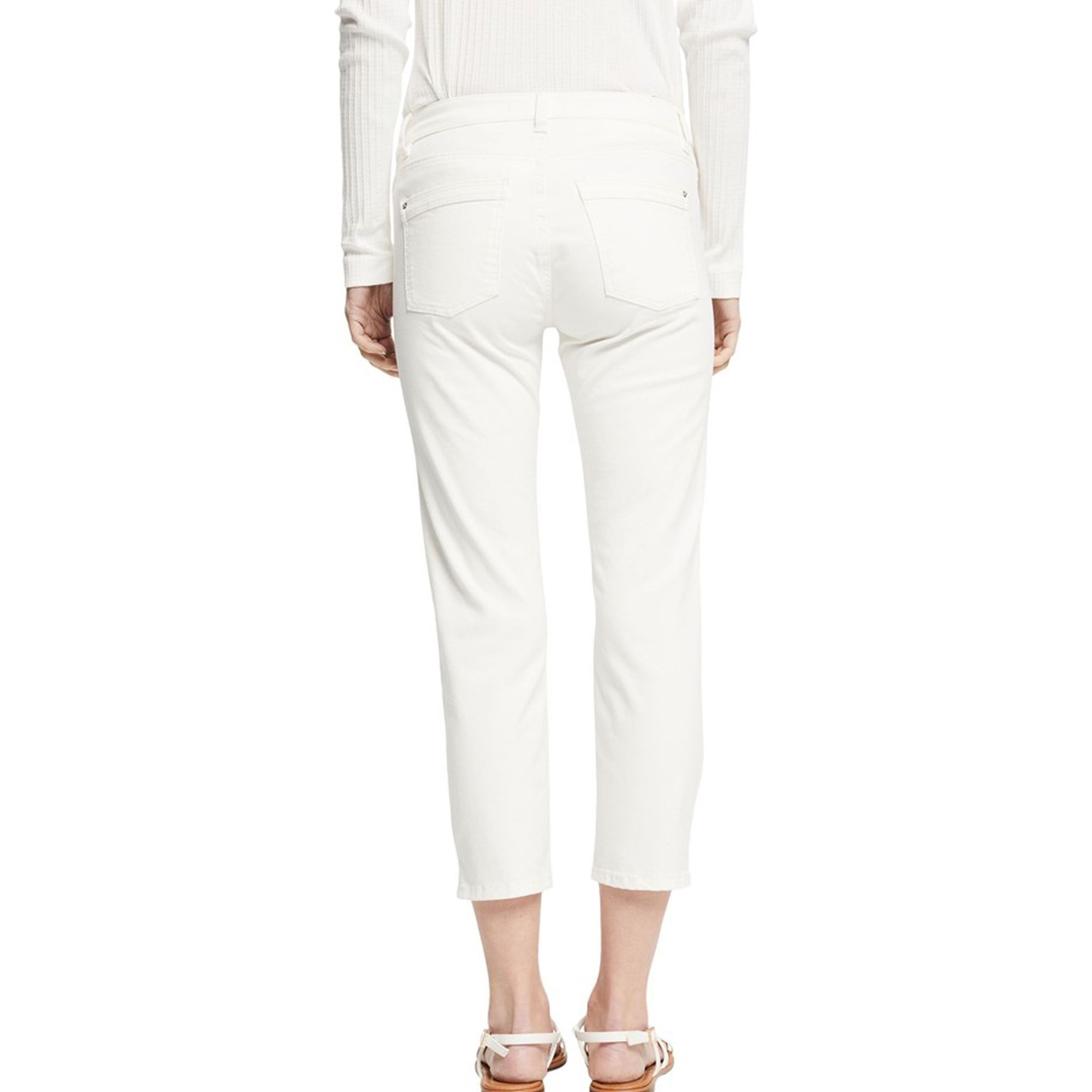 ESPRIT Kelnės moterims, Balta 3