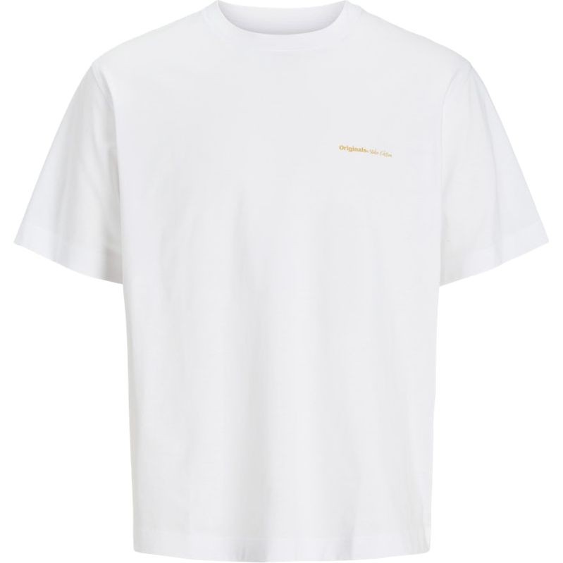 JACK & JONES Marškinėliai vyrams, Balta, Paros easter sketch tee 1