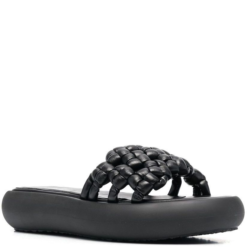 VIC MATIE Šlepetės moterims, Juoda, Suave sandals 2