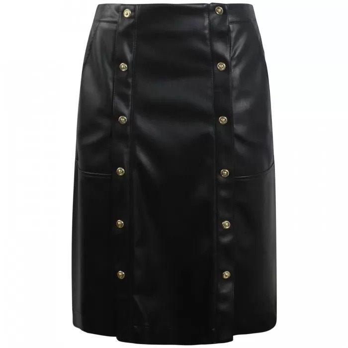 JUST CAVALLI Mini sijonas moterims, Juoda, Mini skirt 1