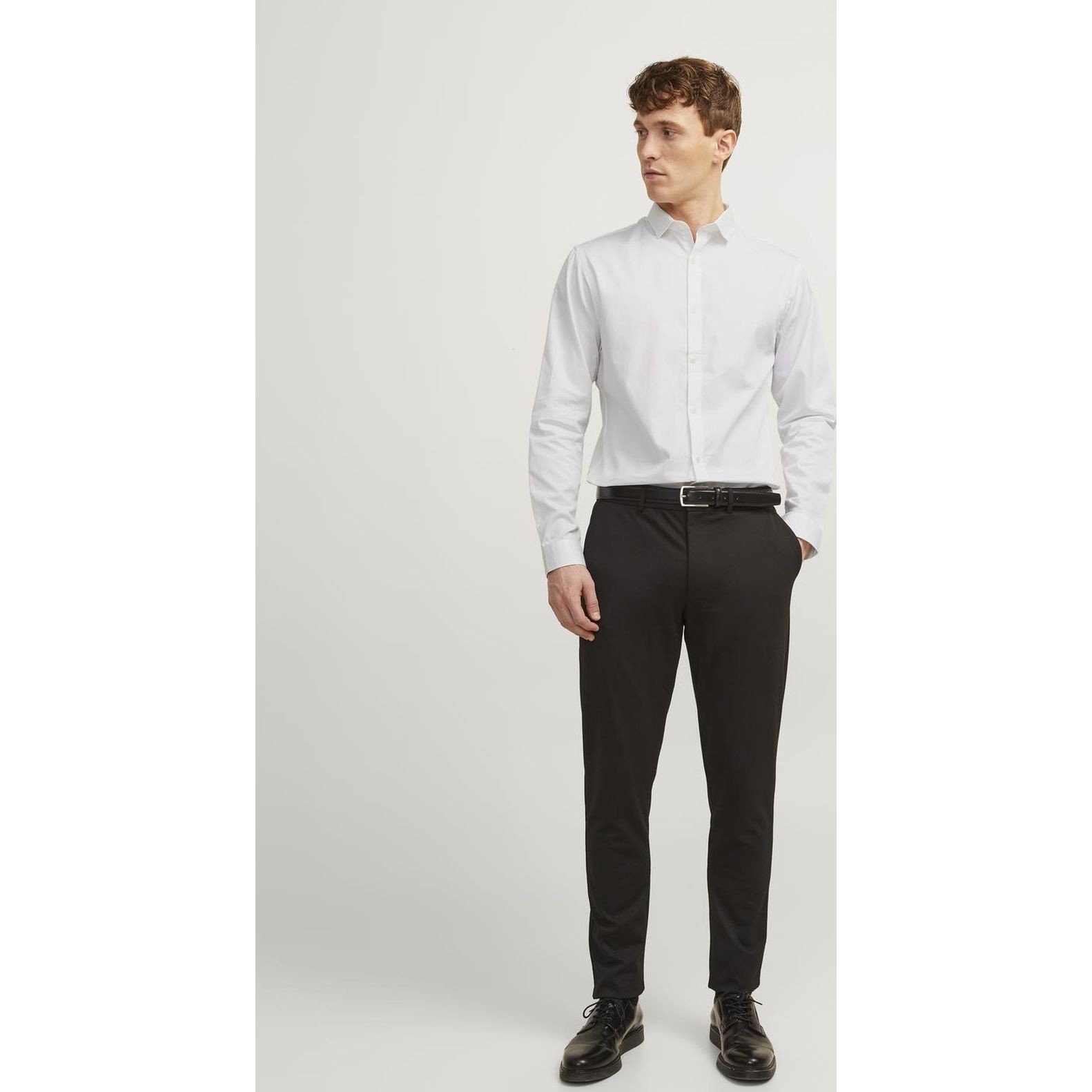 JACK & JONES Marškiniai vyrams, Balta, JPRBLACARDIFF SHIRT L/ 8