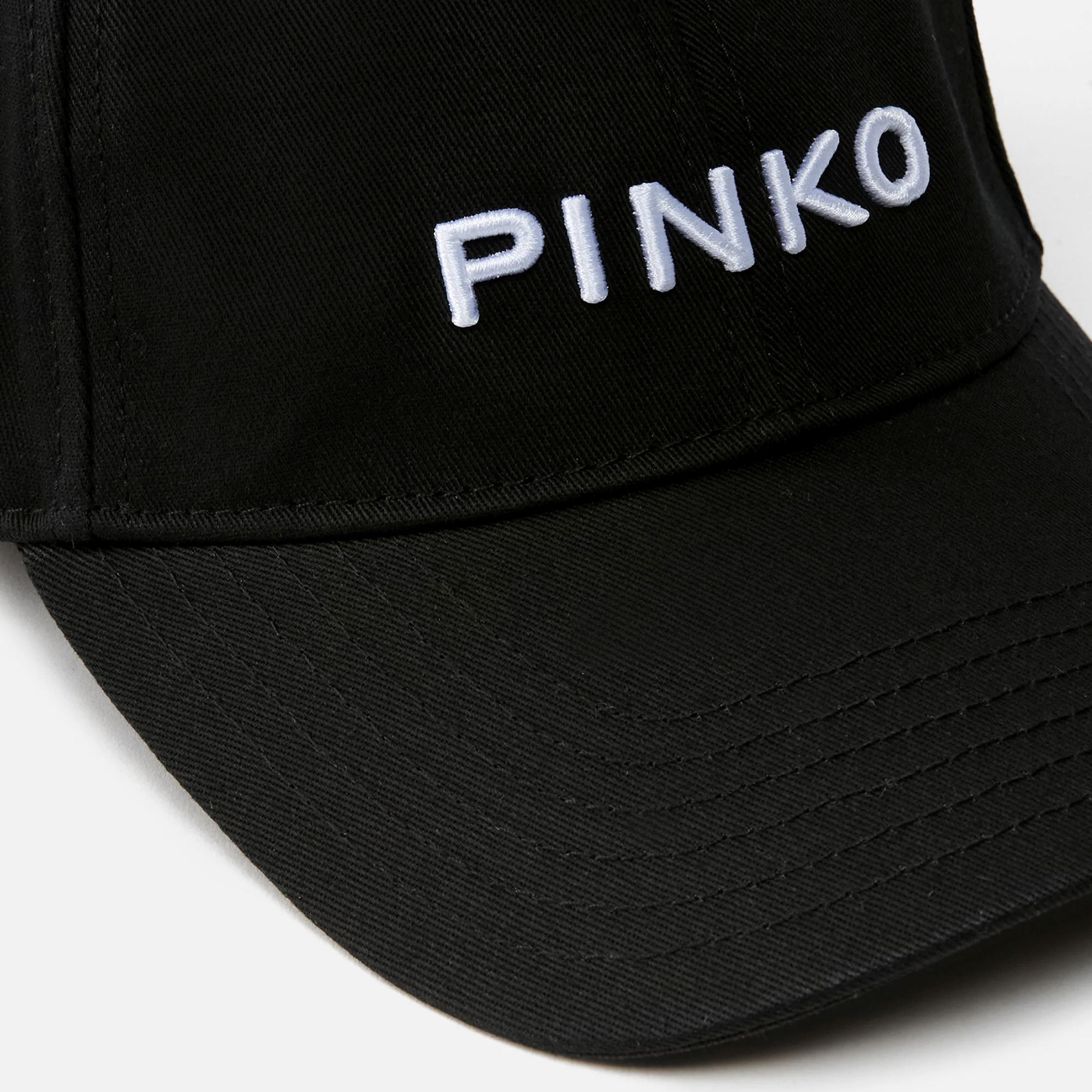 PINKO Kepurė moterims, Juoda, Break dance baseball cap 3
