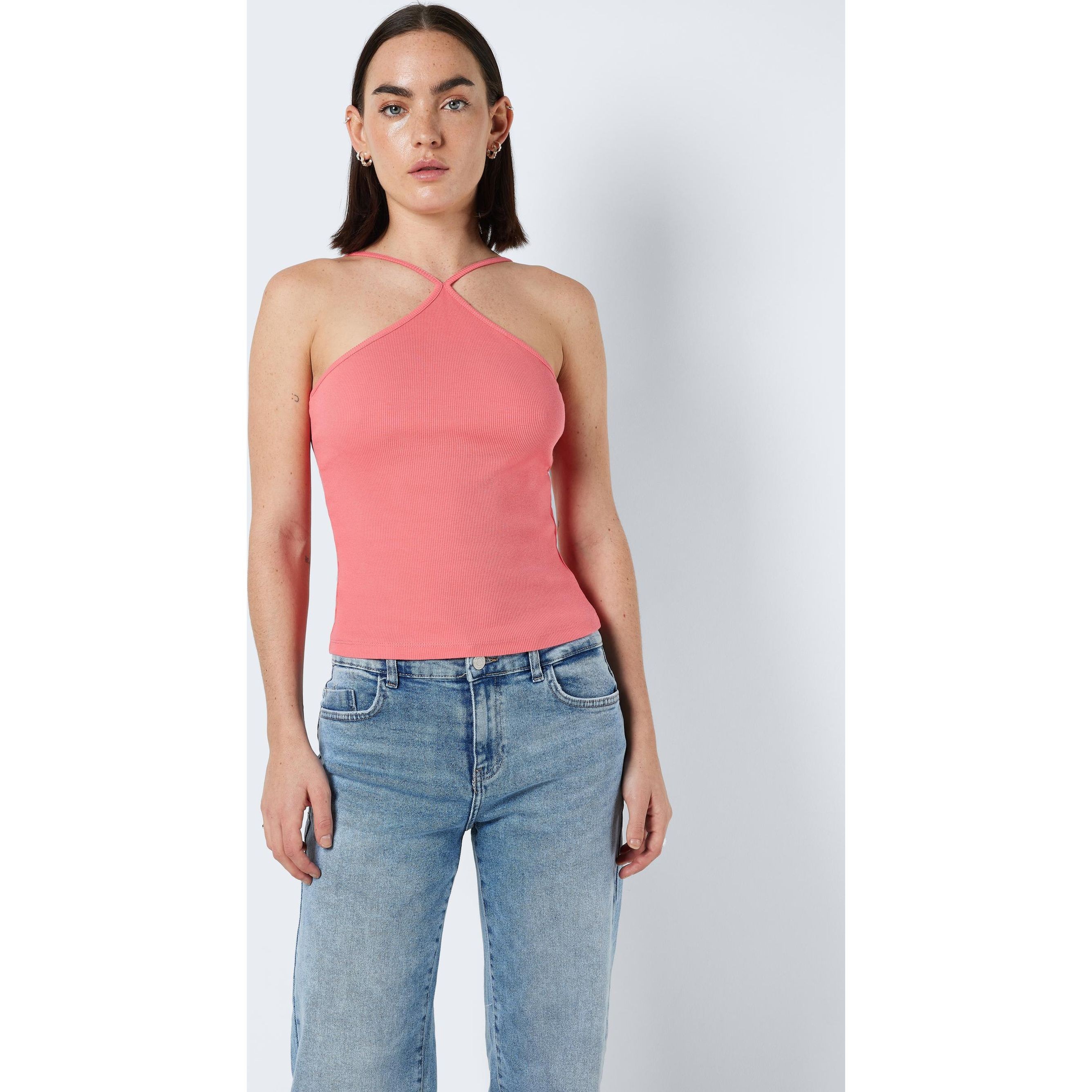 NOISY MAY Palaidinės moterims, Rožinė, NMMAYA S/L TOP NOOS 2