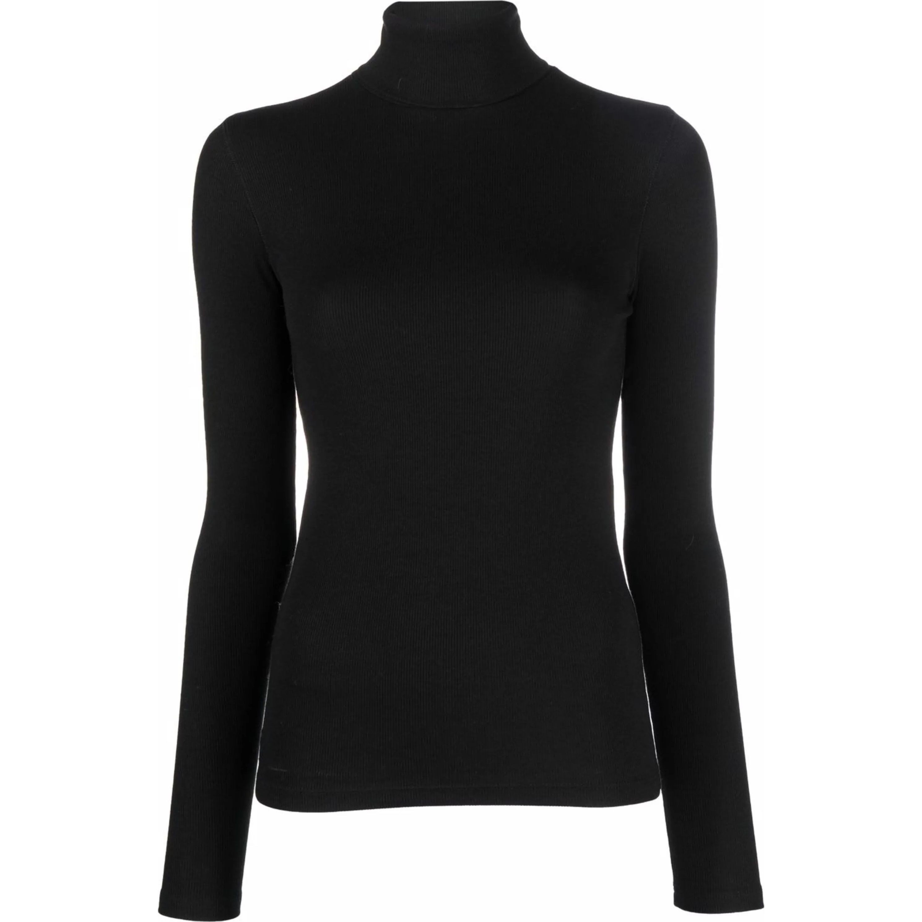 POLO RALPH LAUREN Megztinis moterims, Juoda, Long sleeve knit