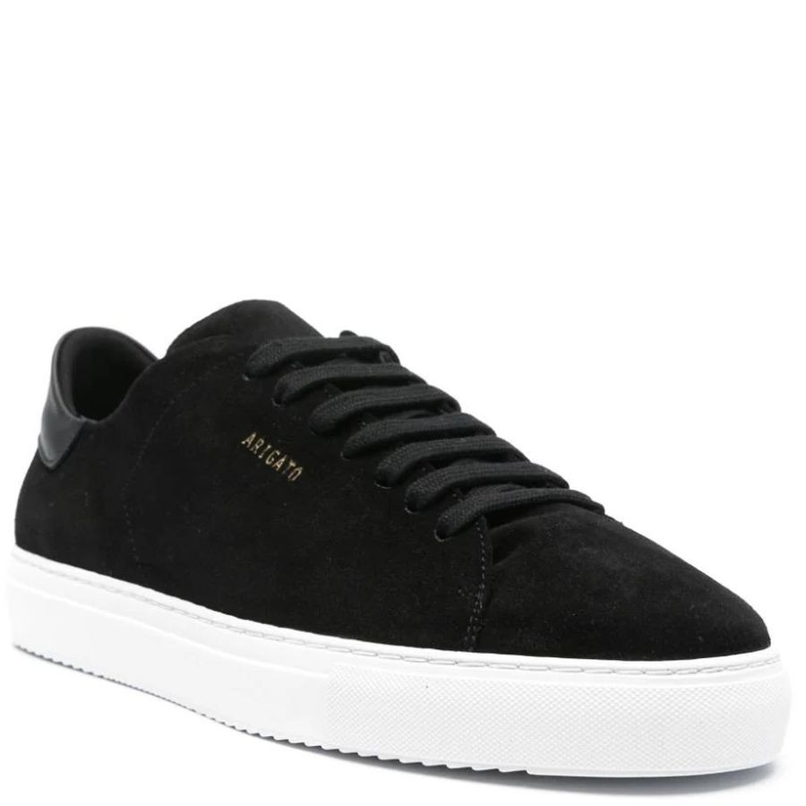 AXEL ARIGATO Laisvalaikio bateliai vyrams, Juoda, Clean 90 suede sneaker 1