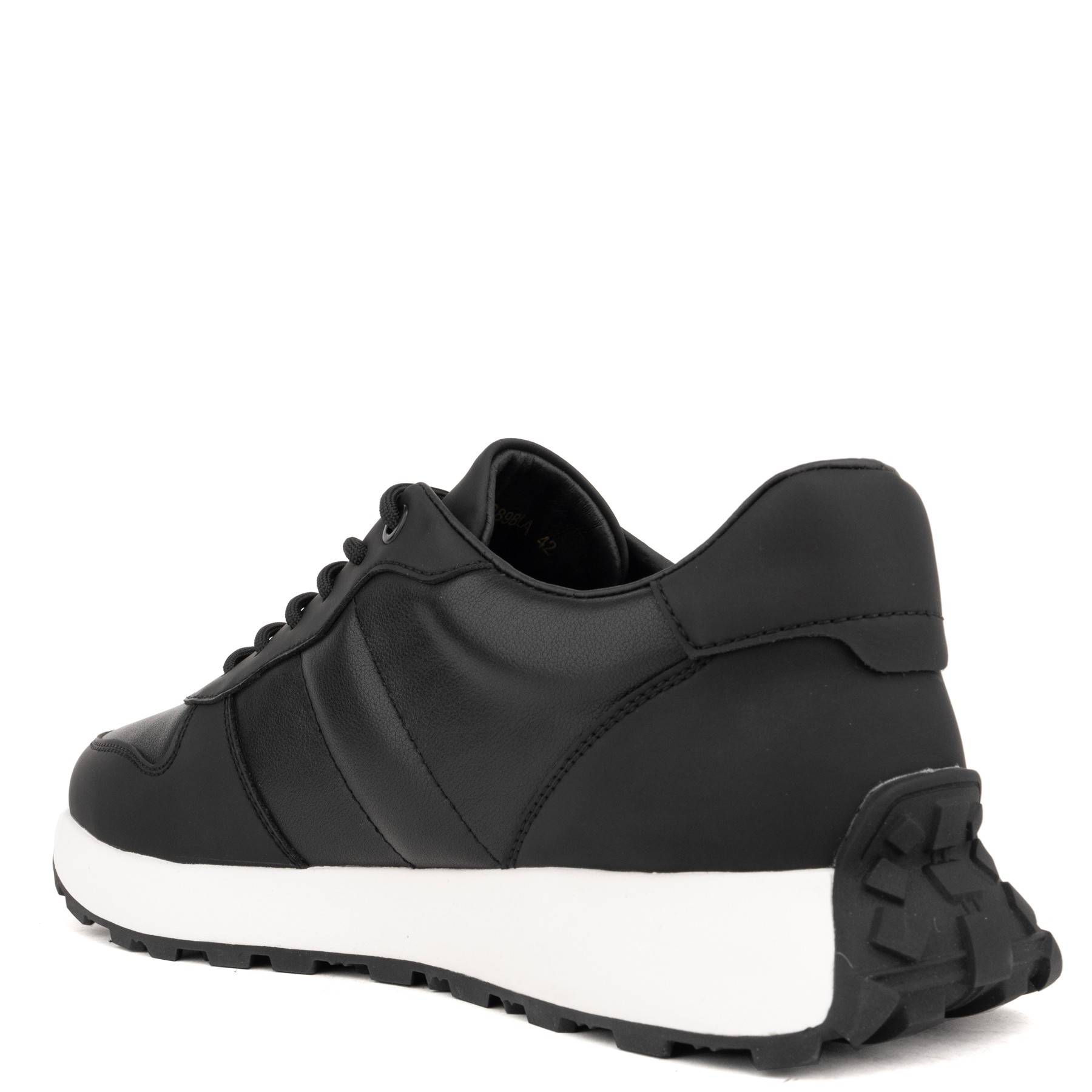 SERGIO MORETTI Laisvalaikio bateliai vyrams, Juoda, Leisure 3