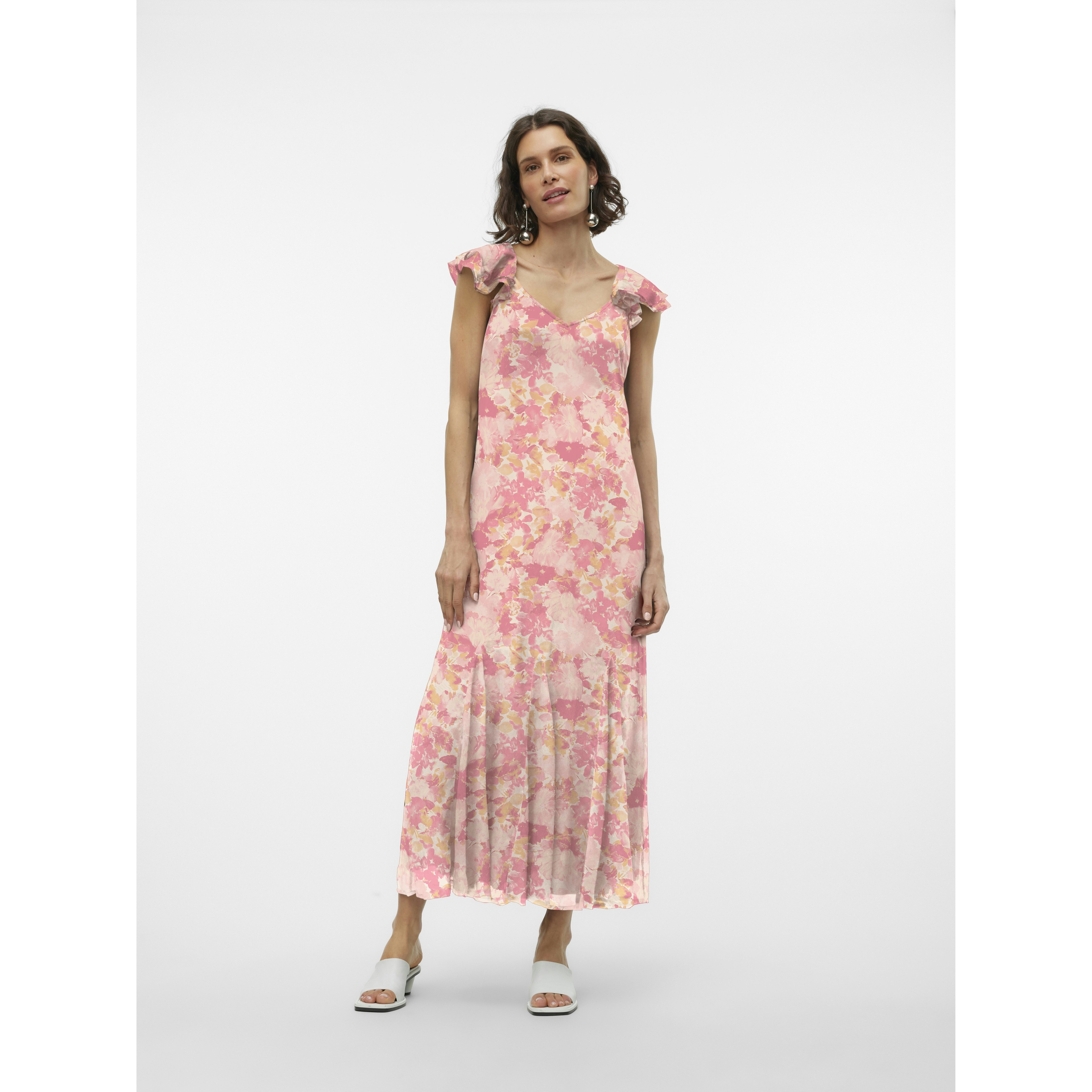 VERO MODA Maxi suknelė moterims, Marga, Smilla ankle frill dress 5