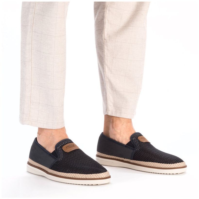 RIEKER Laisvalaikio bateliai vyrams, Mėlyna, LEISURE 2