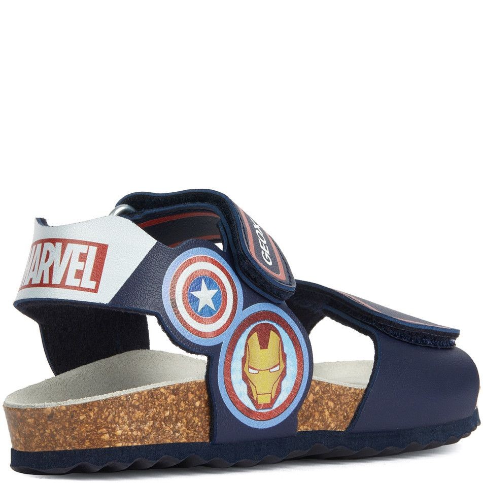 GEOX Basutės berniukams, Mėlyna, GHITA SANDALS 4