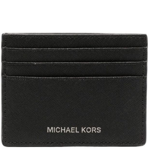 MICHAEL KORS Piniginė vyrams, Juoda, Tall card case 1