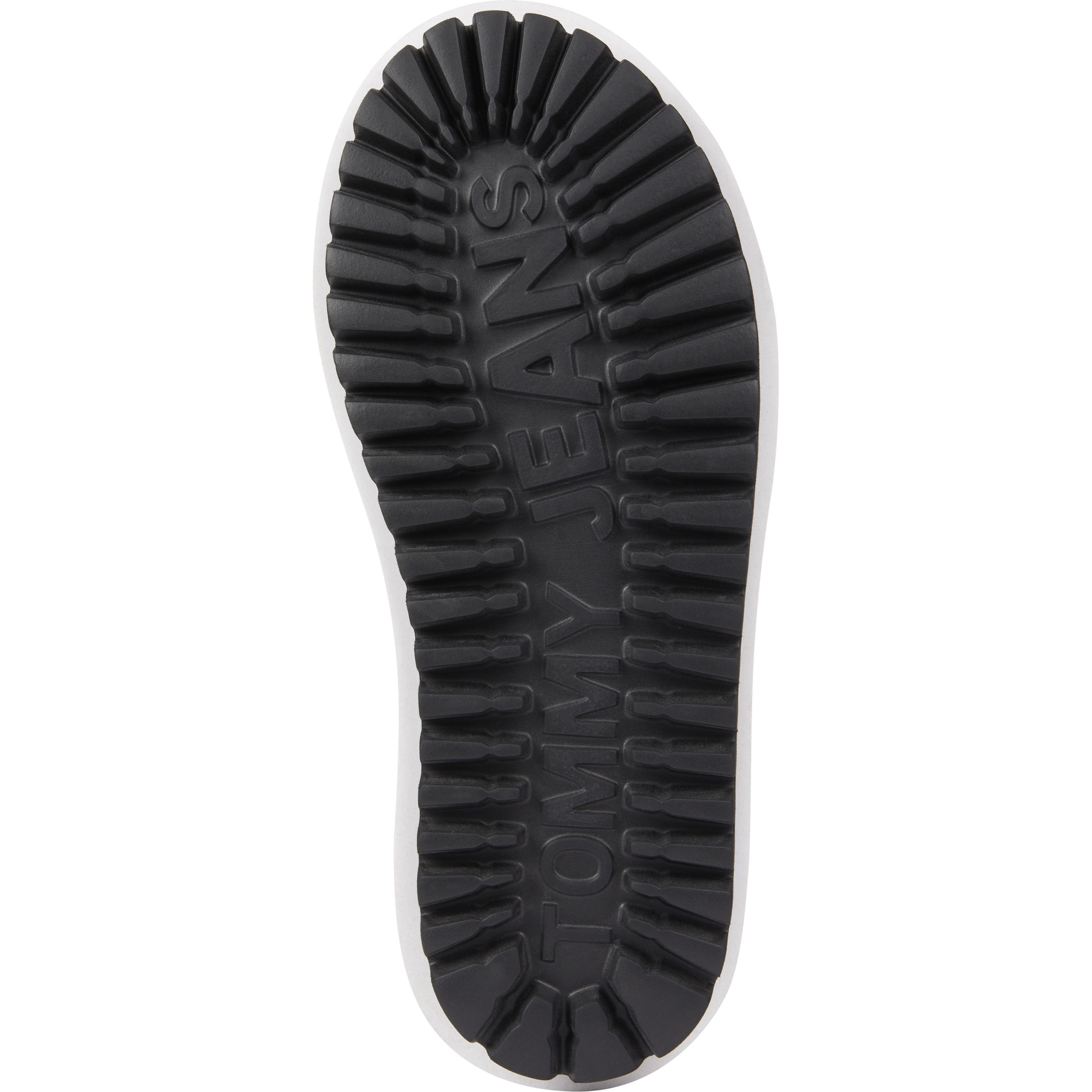 TOMMY JEANS Aulinukai moterims, Juoda, Padded flat boot 4