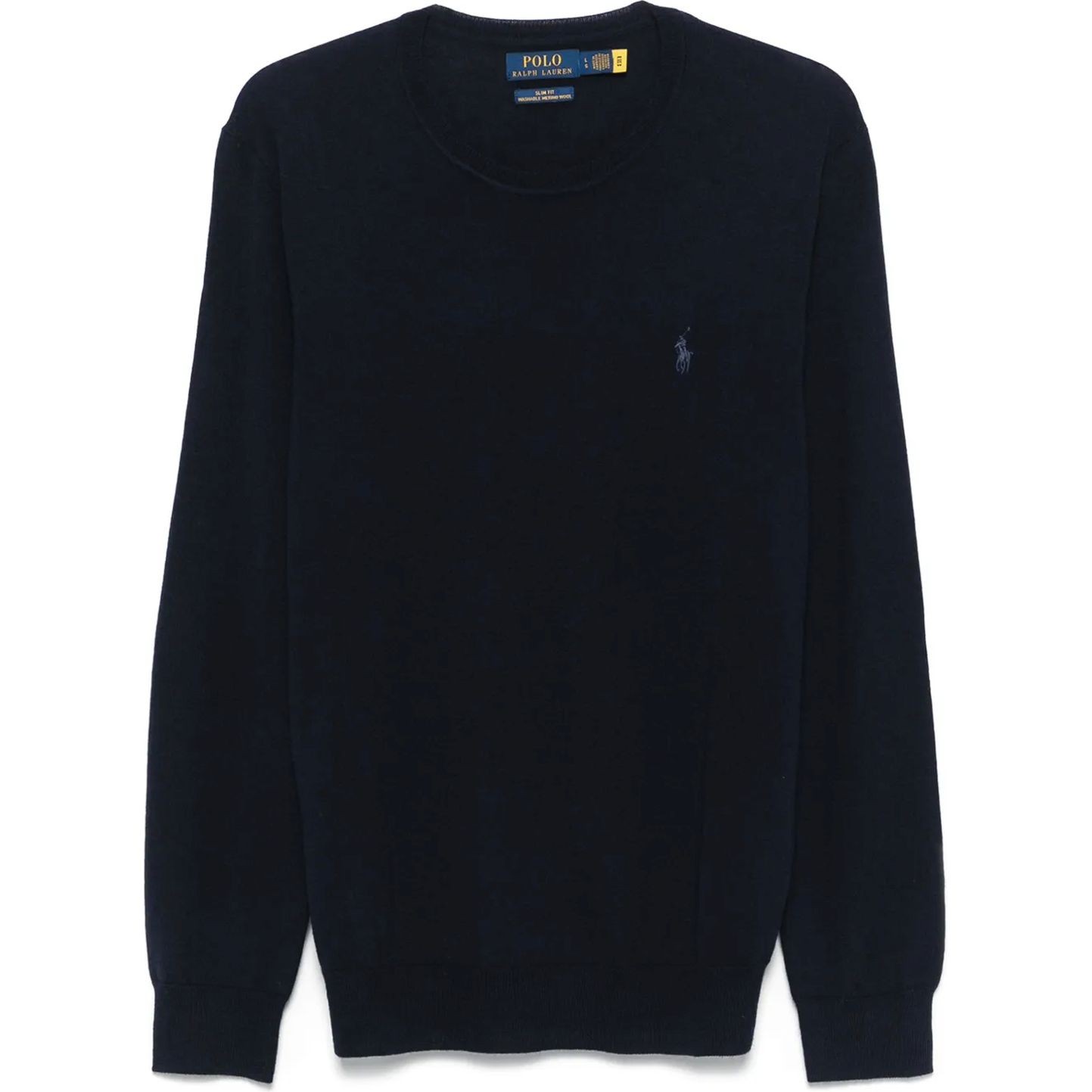 POLO RALPH LAUREN Megztinis vyrams, Mėlyna, Long sleeve pullover