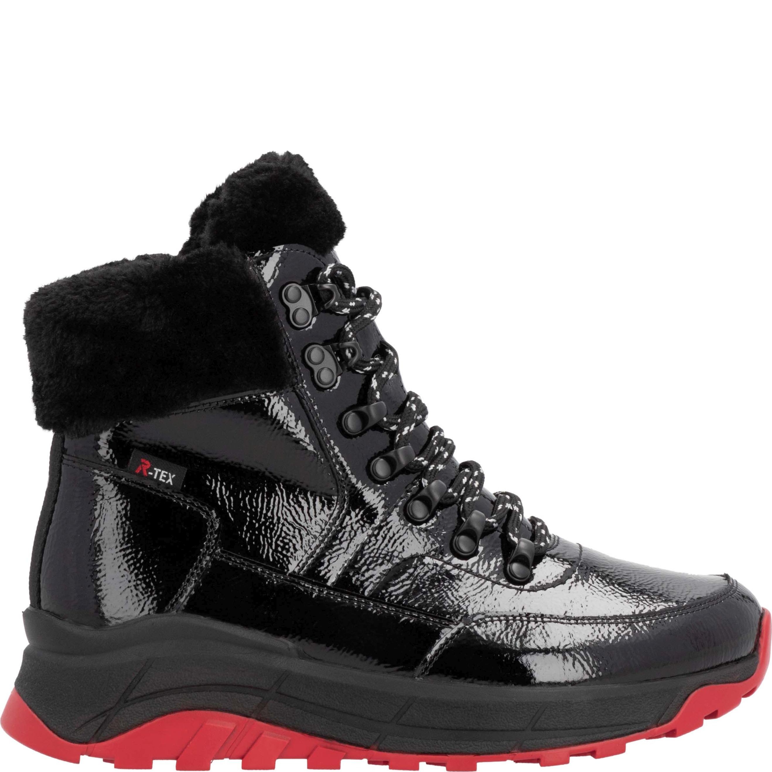 RIEKER EVOLUTION Aulinukai moterims, Juoda, Ladies mid height boots 3