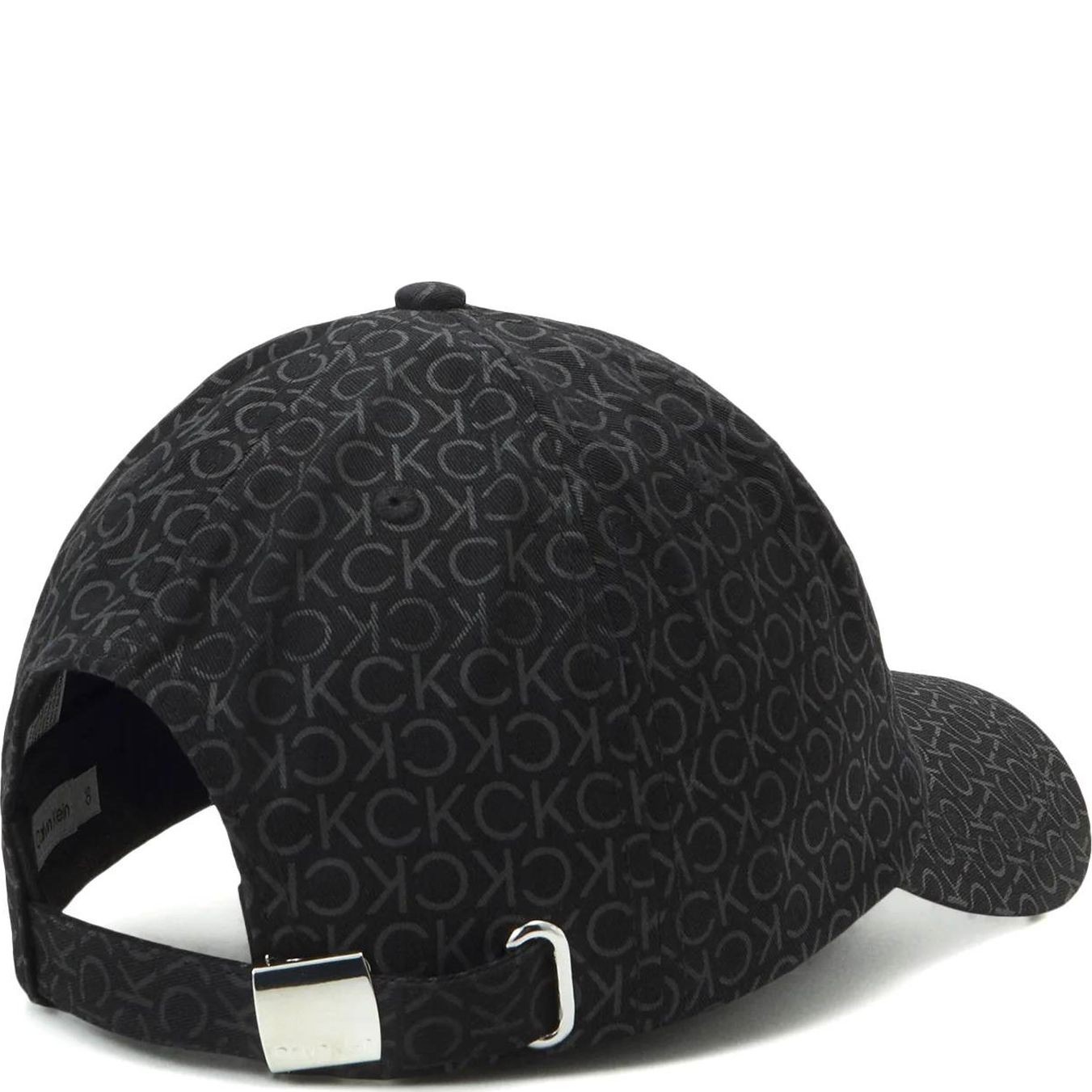 CALVIN KLEIN Kepurė vyrams, Juoda, Essential patch cap 2