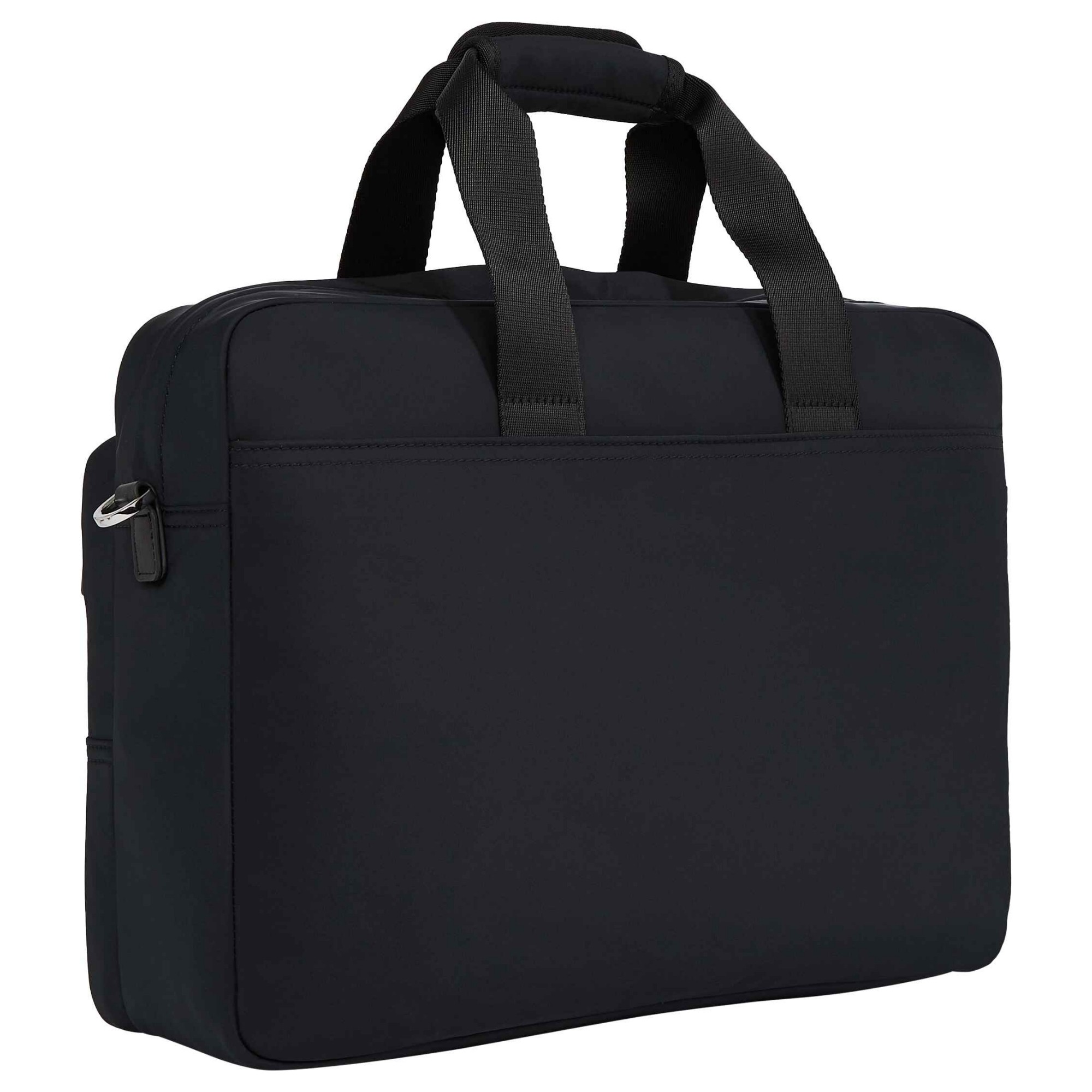 TOMMY HILFIGER Dėklas kompiuteriui vyrams, Juoda, TH nylon workbag 2