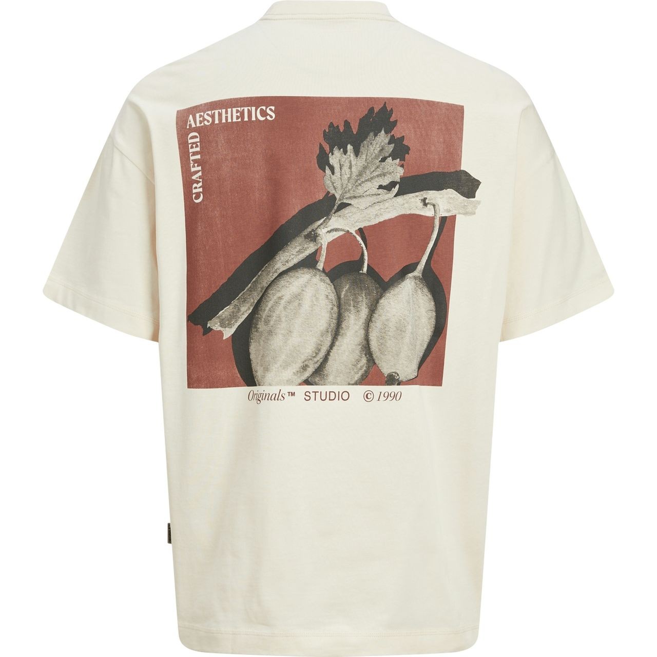 JACK & JONES Marškinėliai vyrams, Geltona, Queens photo tee 1