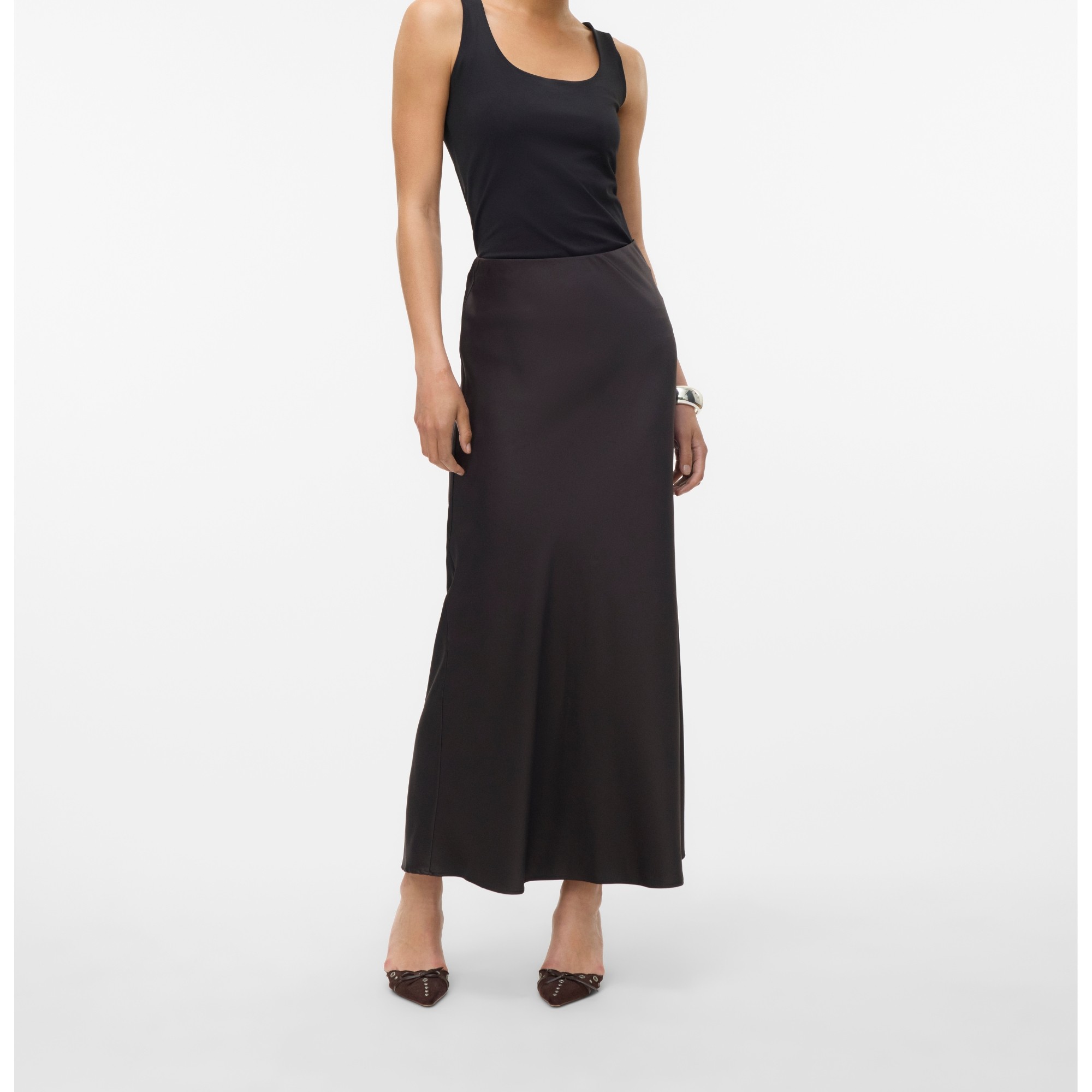VERO MODA Maxi sijonas moterims, Ruda, Merle skirt 3