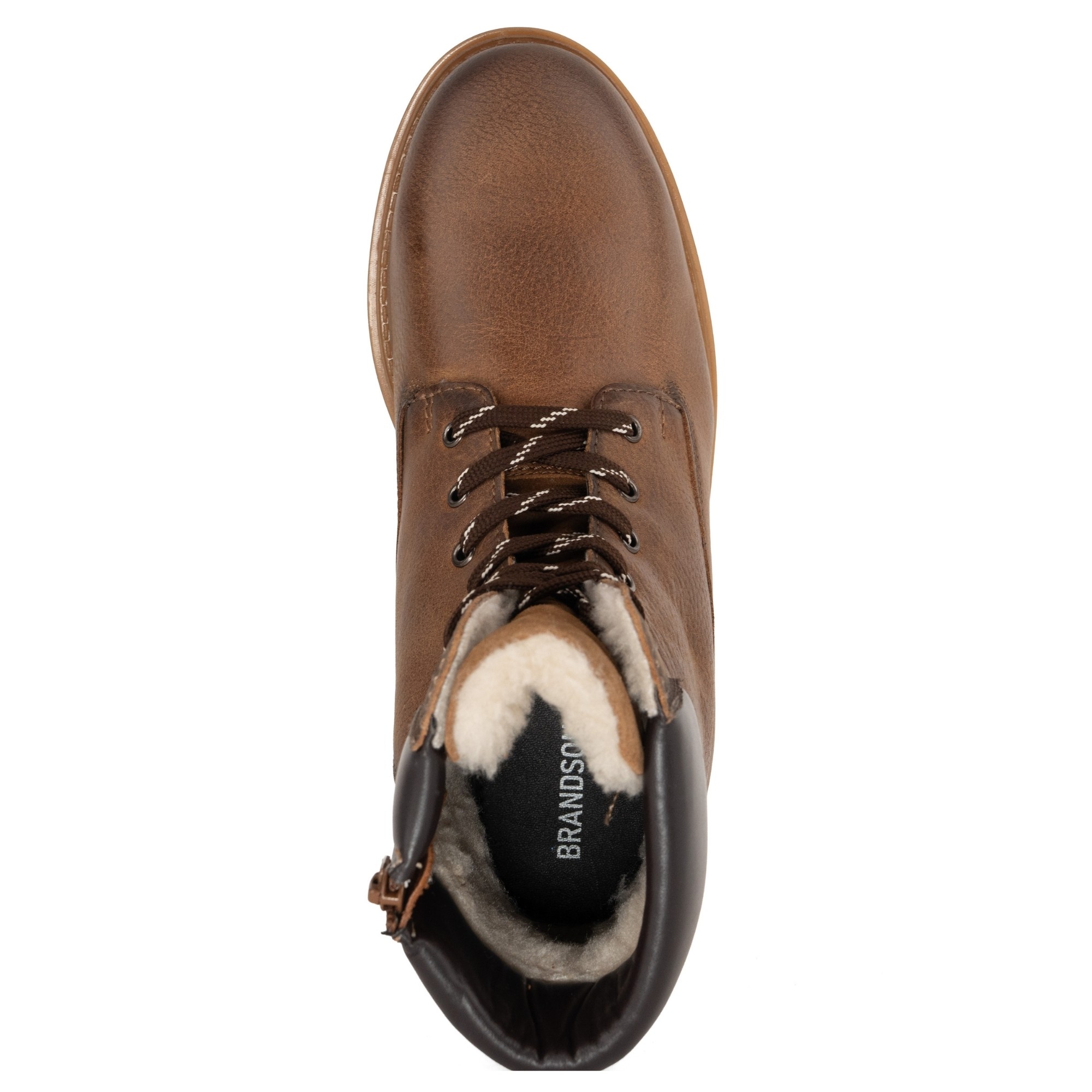 BRANDSON Aulinukai vyrams, Ruda, Honestly booties 4