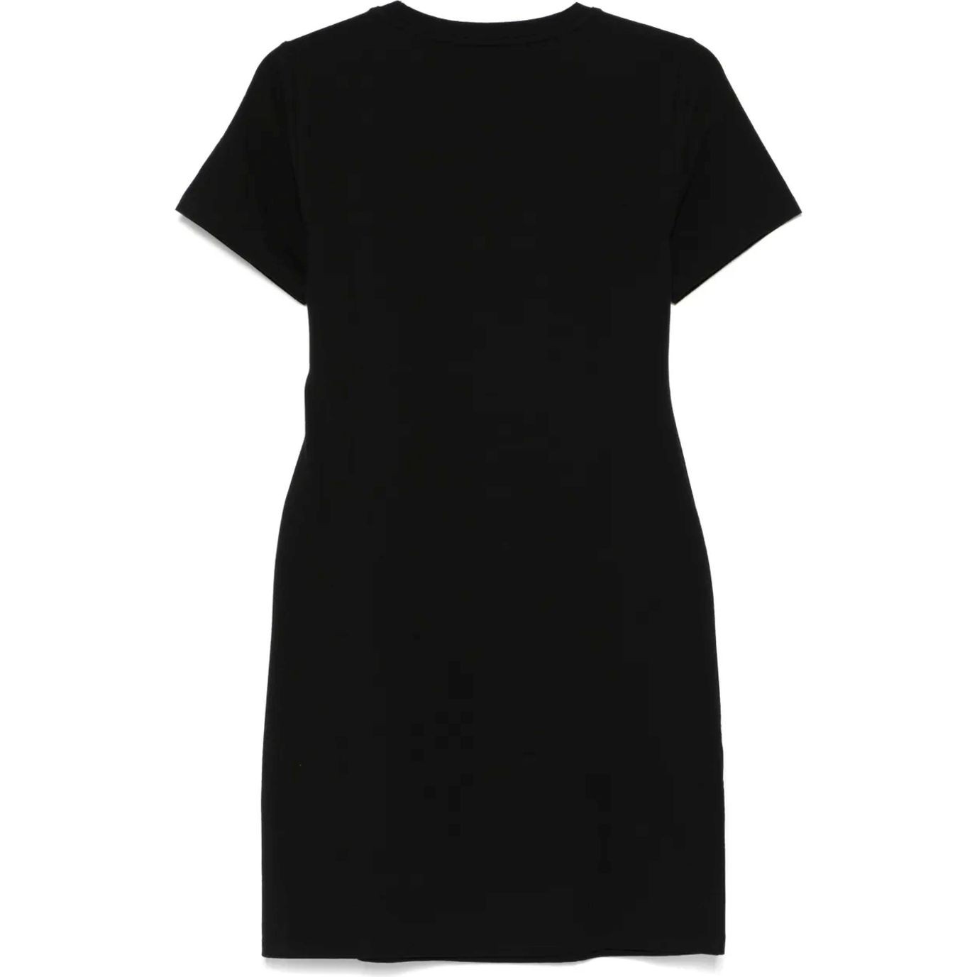 DKNY Mini suknelė moterims, Juoda, V-nk t-shirt dress 2