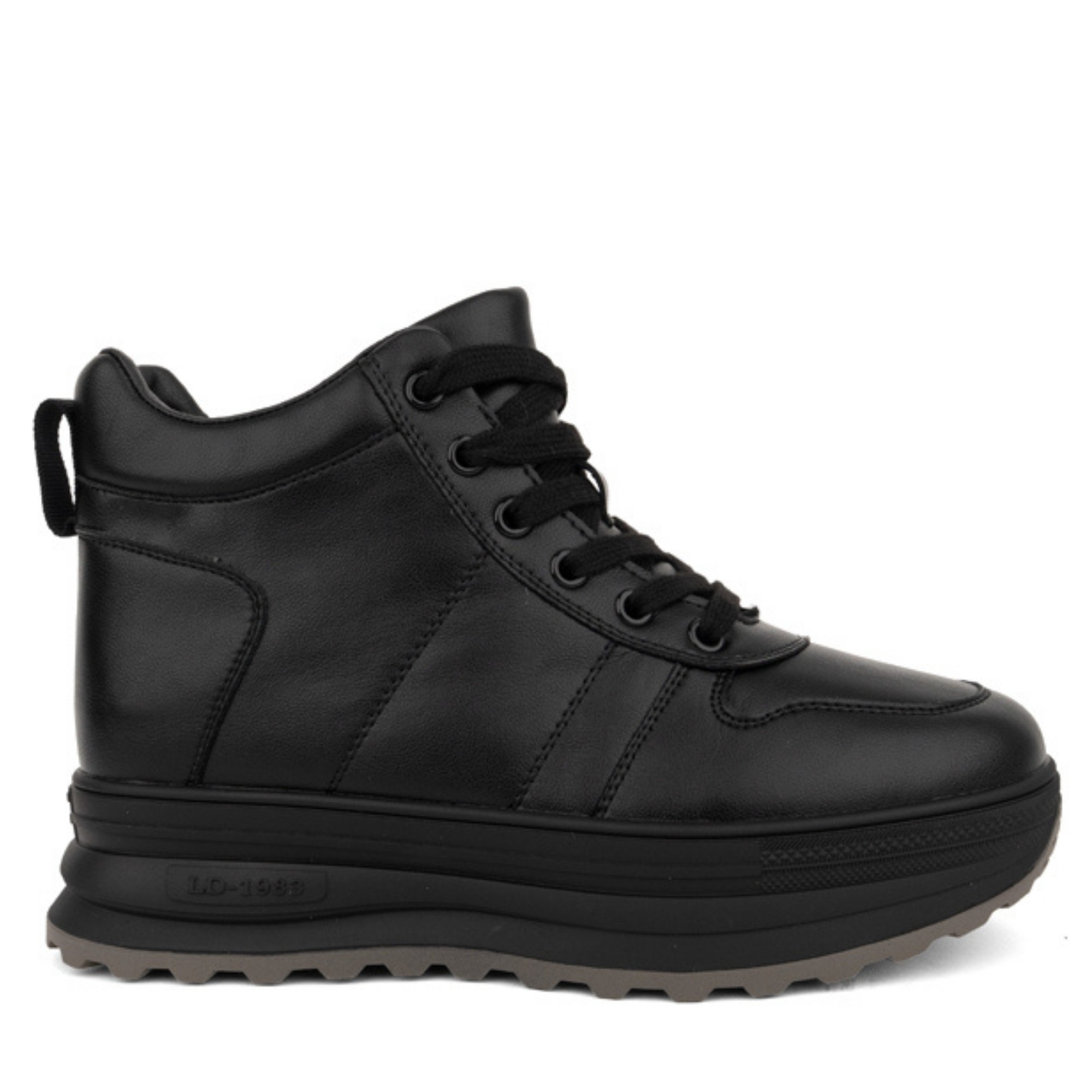 LA CONTE Pašiltinti aulinukai moterims, Juoda, Wm booties 2