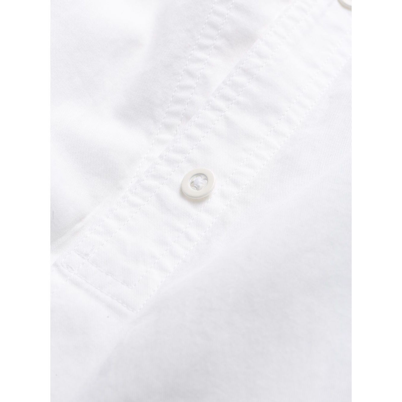 VINCE Marškiniai ilgomis rankovėmis moterims, Balta, Raw edge oversized shirt 2