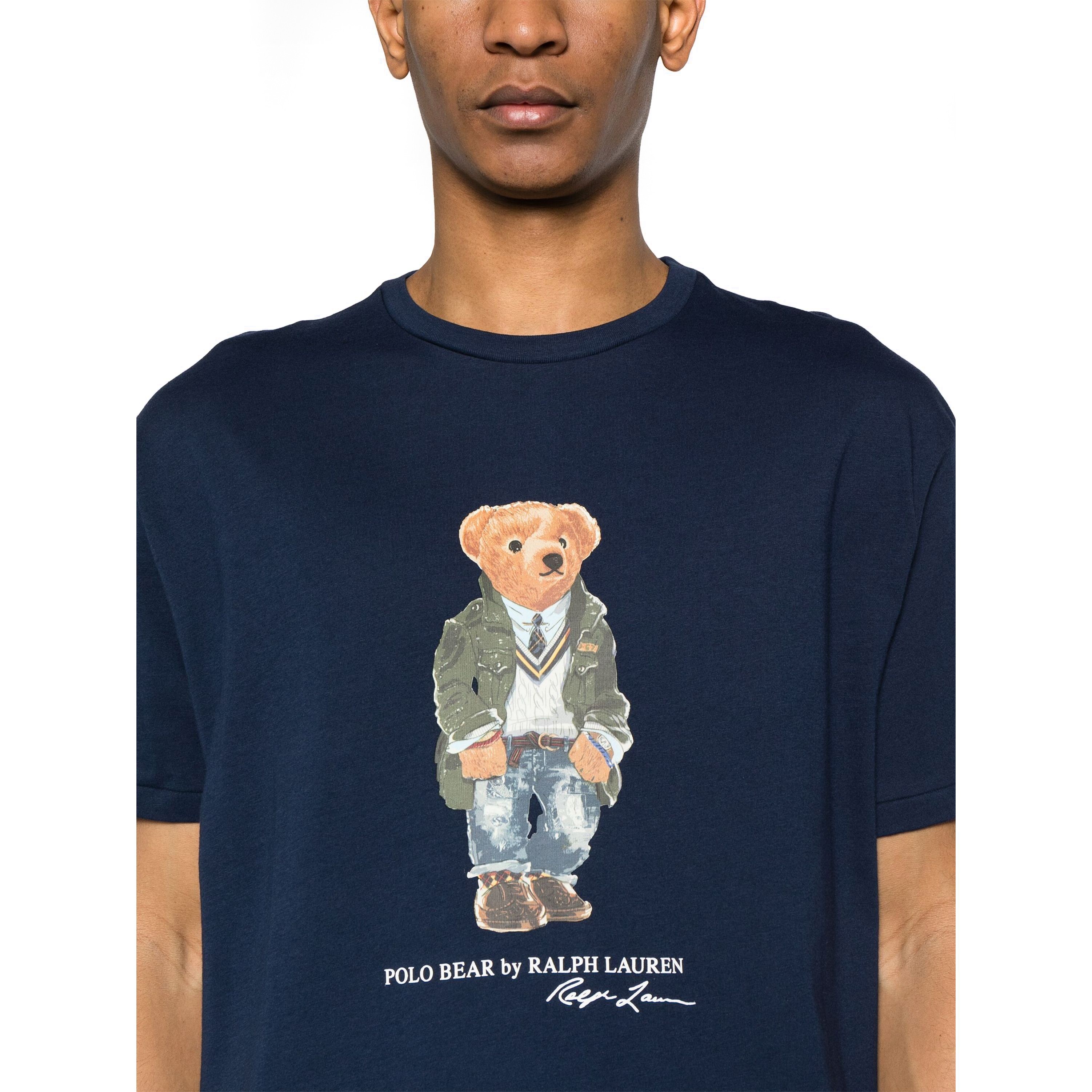 POLO RALPH LAUREN Marškinėliai trump. rankovėmis vyrams, Mėlyna, Short sleeve t-shirt 4