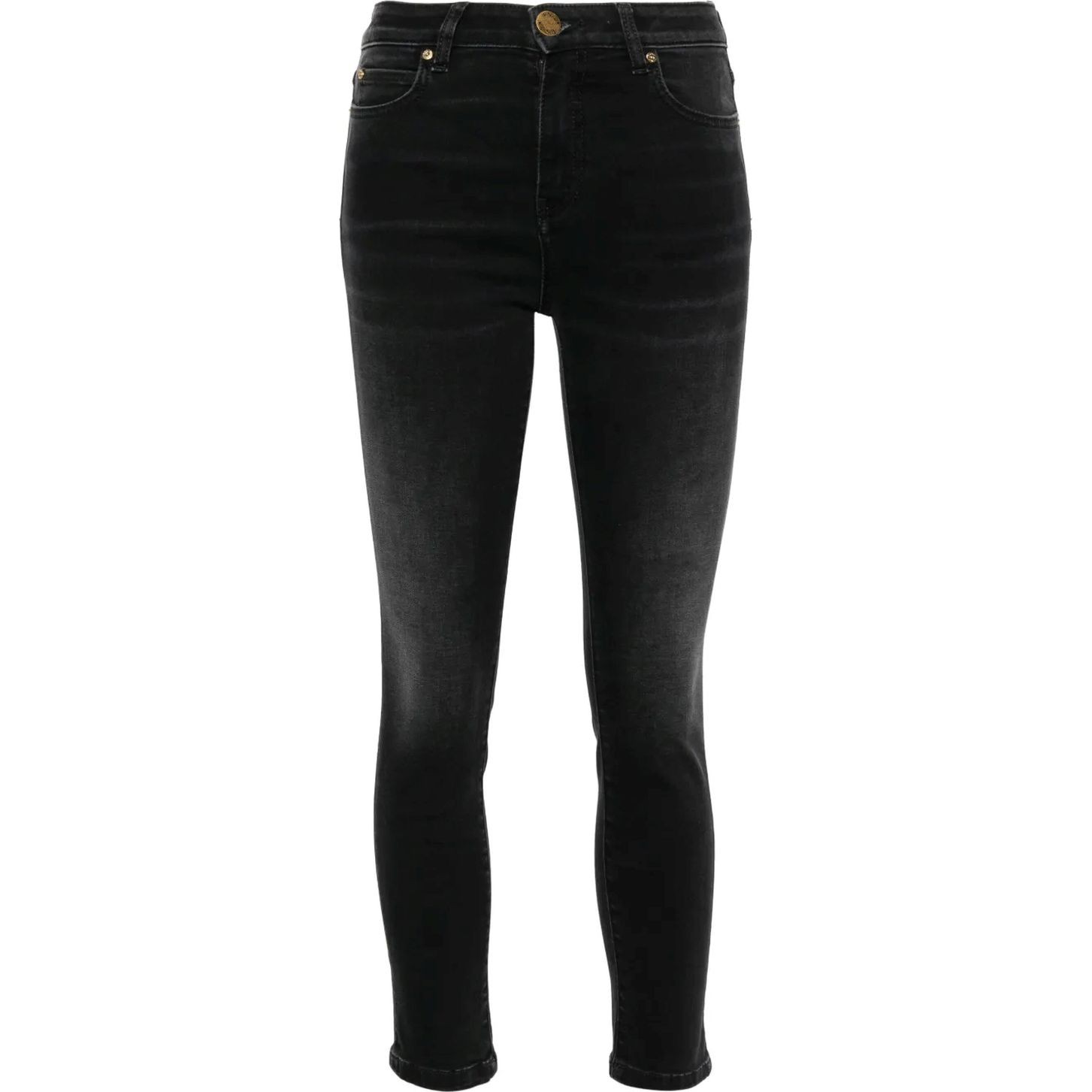 PINKO Aptempti džinsai moterims, Juoda, Sabrina skinny jeans