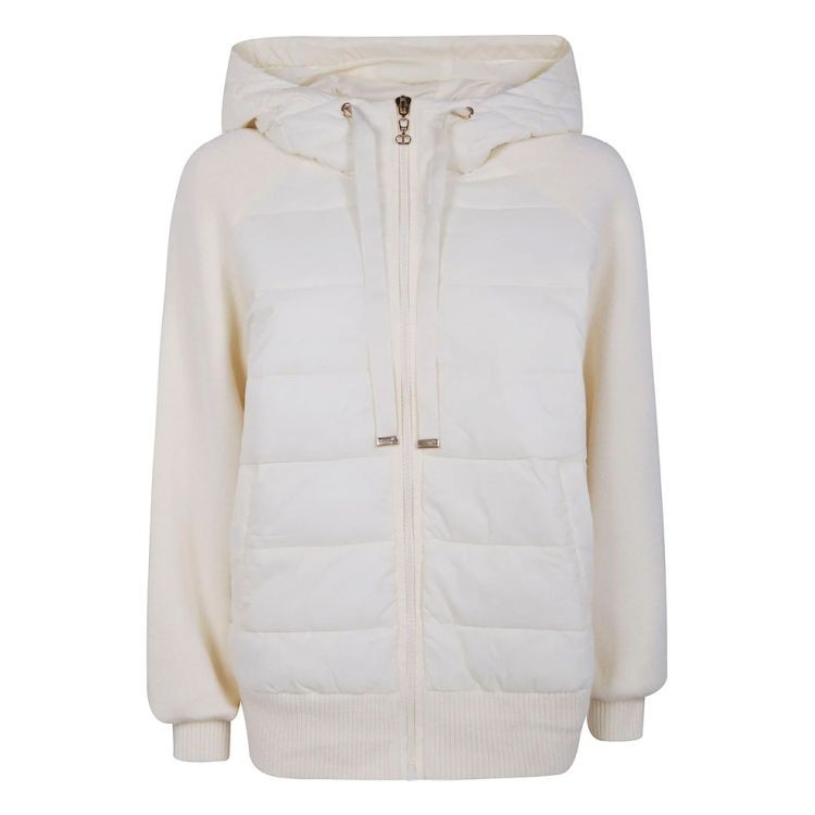 TWINSET Pūkinė striukė moterims, Mėlyna, Padded jacket 1
