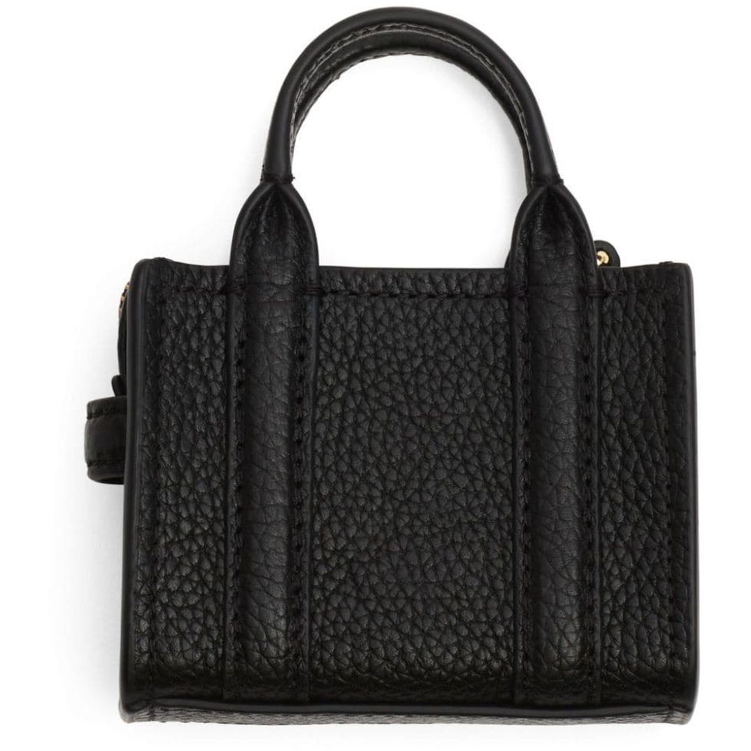 MARC JACOBS Pirkinių krepšys moterims, Juoda, The nano tote charm 2