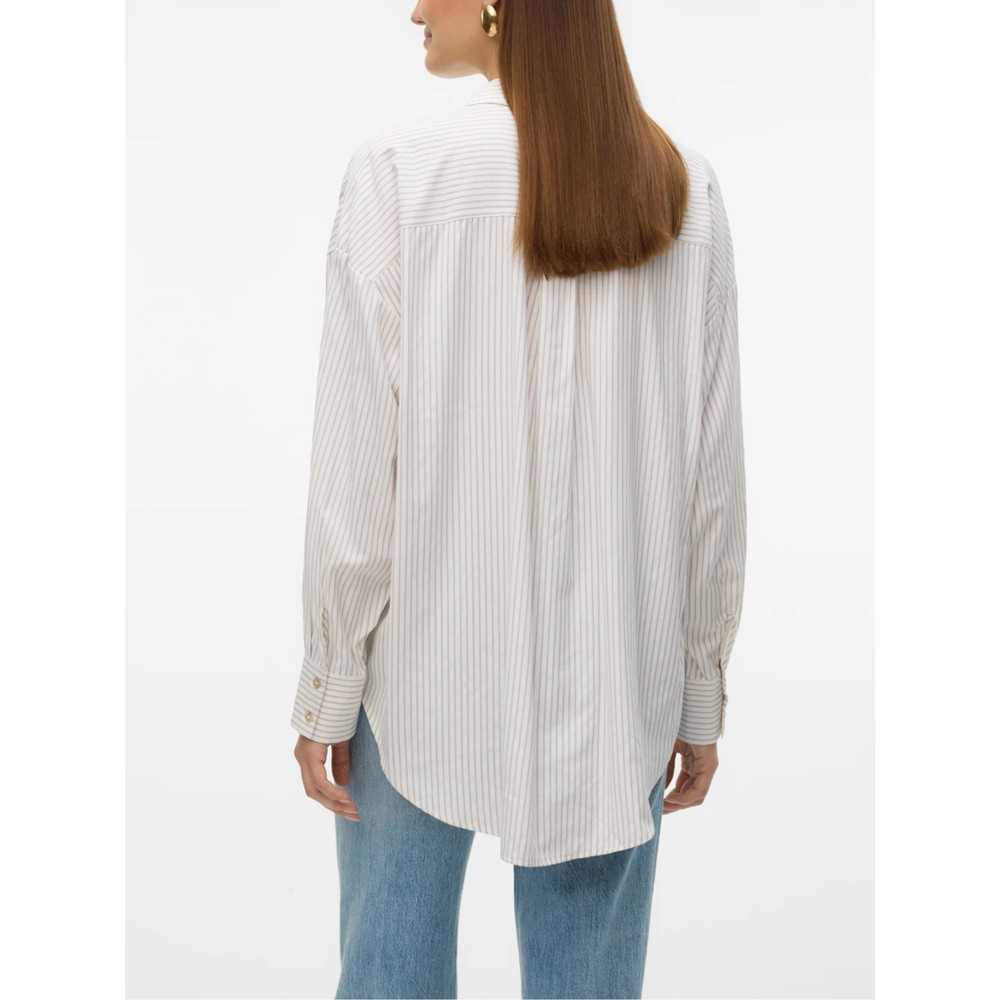 VERO MODA Marškiniai moterims, Raudona, Nora oversize shirt 3