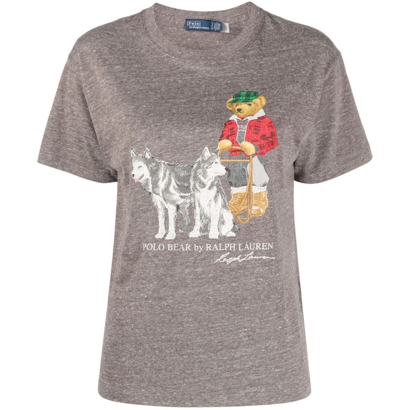 POLO RALPH LAUREN Marškinėliai trump. rankovėmis moterims, Pilka, Short sleeve t-shirt 1