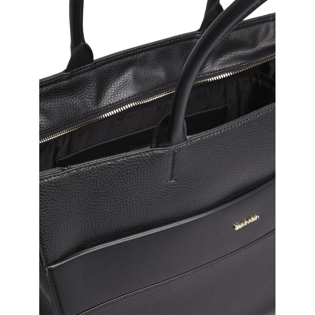 CALVIN KLEIN Rankinė per petį moterims, Juoda, Daily dressed shopper bag 3