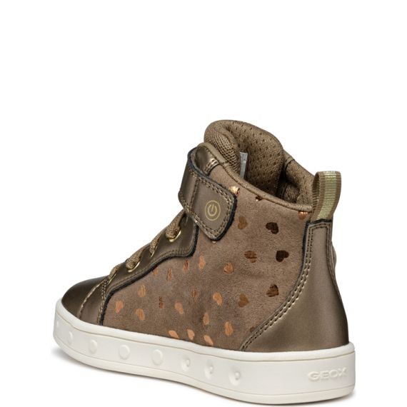 GEOX Laisvalaikio bateliai mergaitėms, Smėlio, Skylin girl Leisure 7