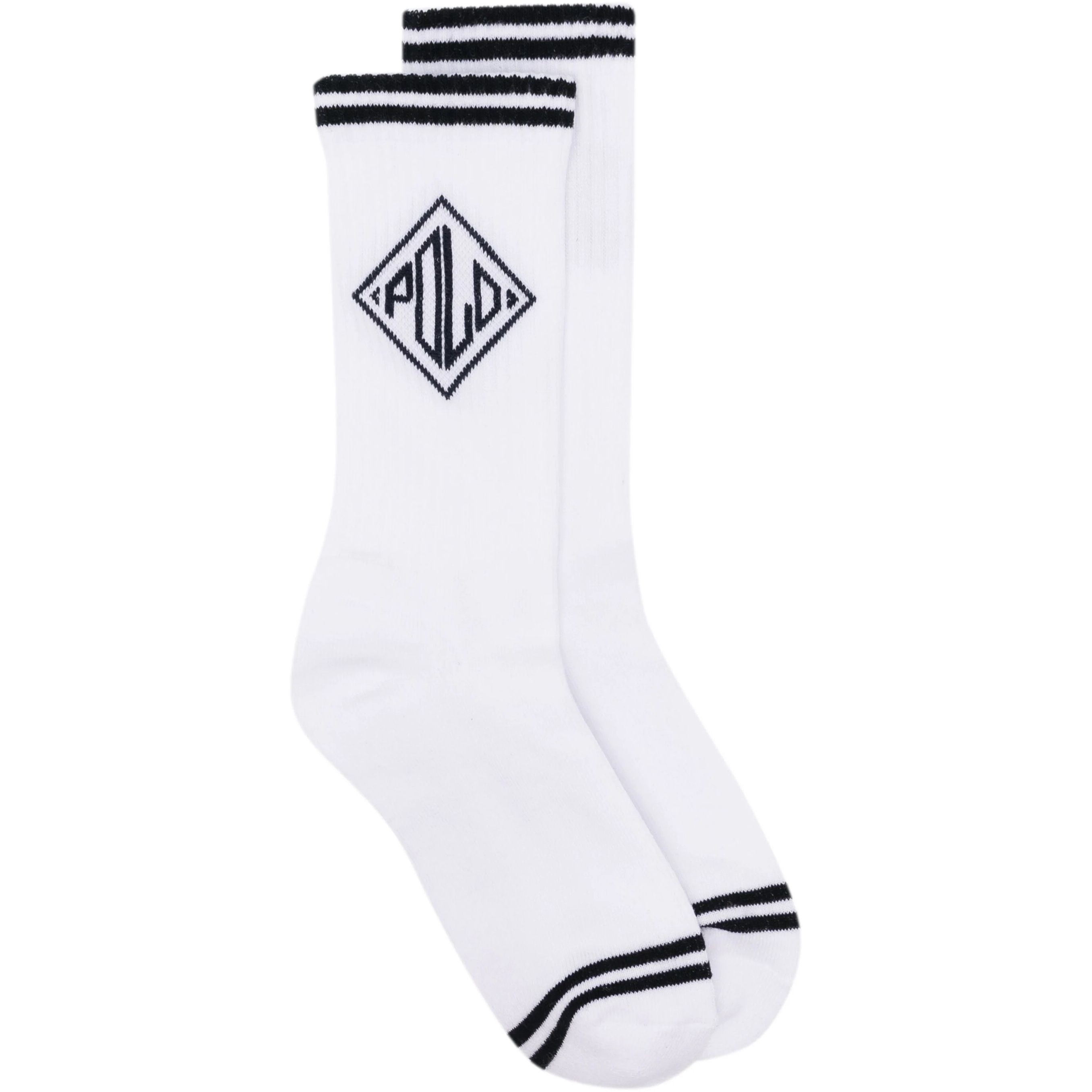 POLO RALPH LAUREN Kojinės moterims, Balta, Baseball crw crew sock 1