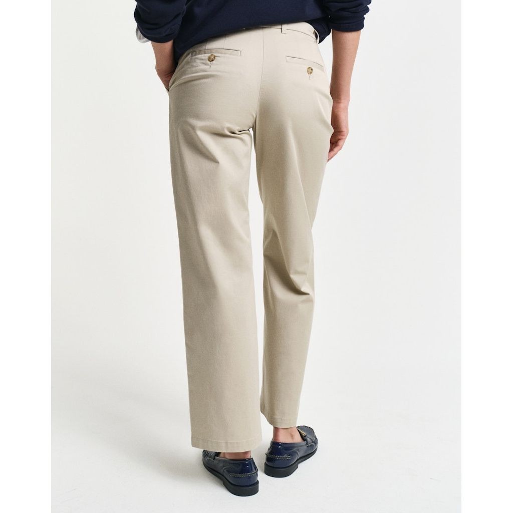 GANT Kelnės moterims, Smėlio, Regular chinos 3