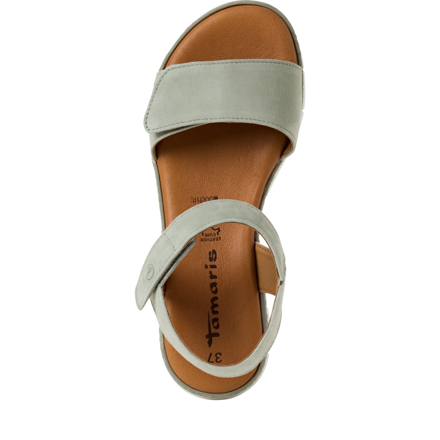 TAMARIS Basutės moterims, Žalia, Sandals 5