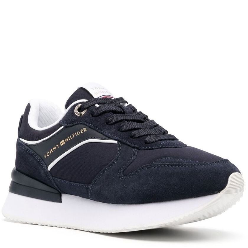 TOMMY HILFIGER Sportiniai bateliai moterims, Mėlyna, Elevated runner sport shoe 2