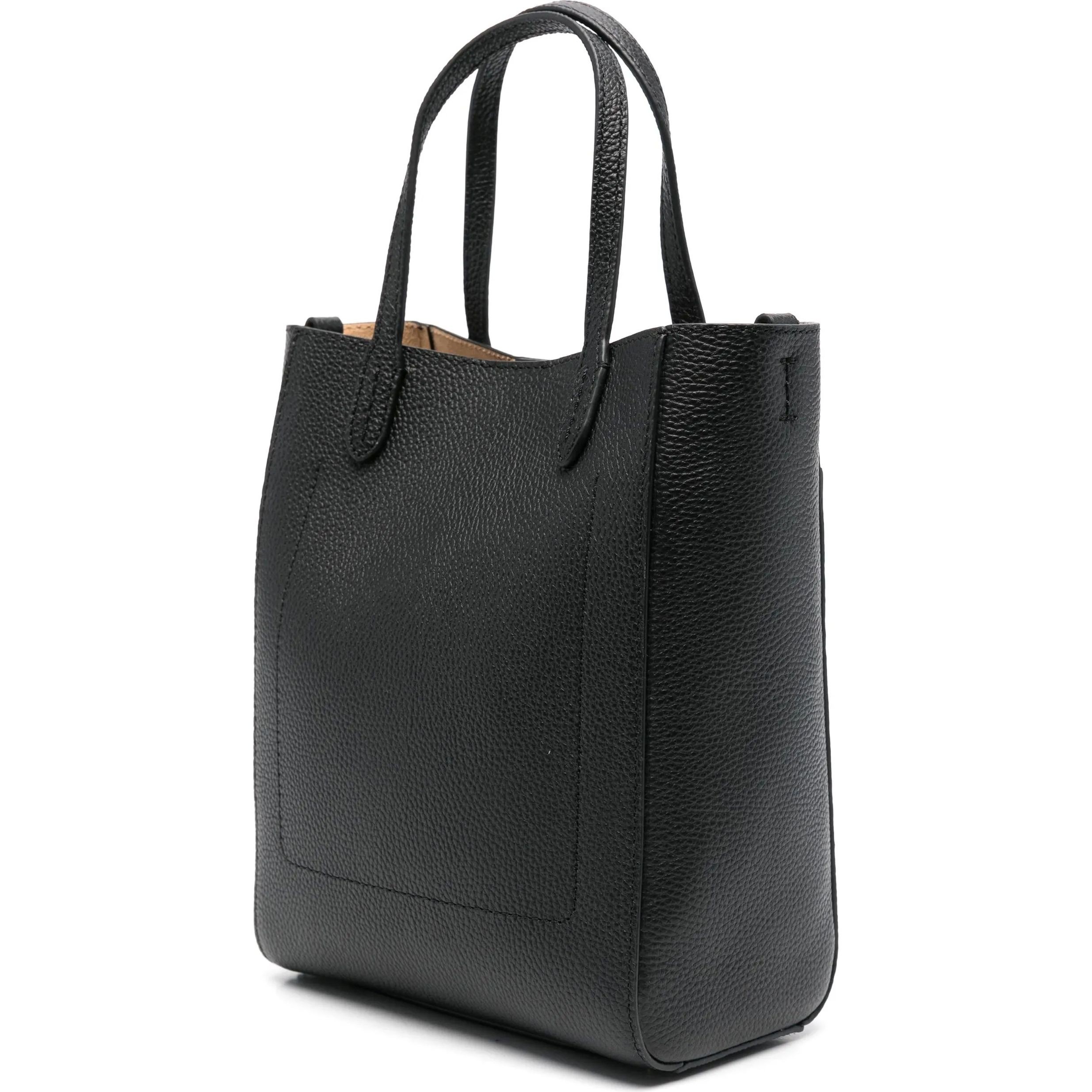 LAUREN RALPH LAUREN Pirkinių krepšys moterims, Juoda, Cmryn sm shp tote small 2