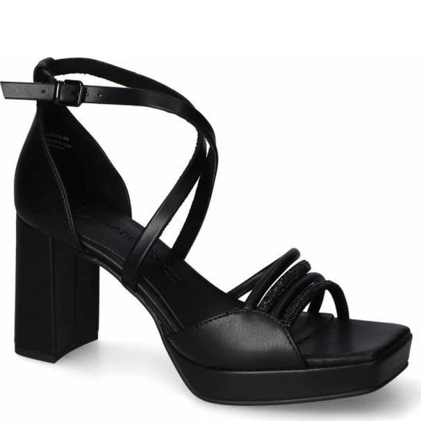 MARCO TOZZI Basutės moterims, Juoda, SANDALS 1